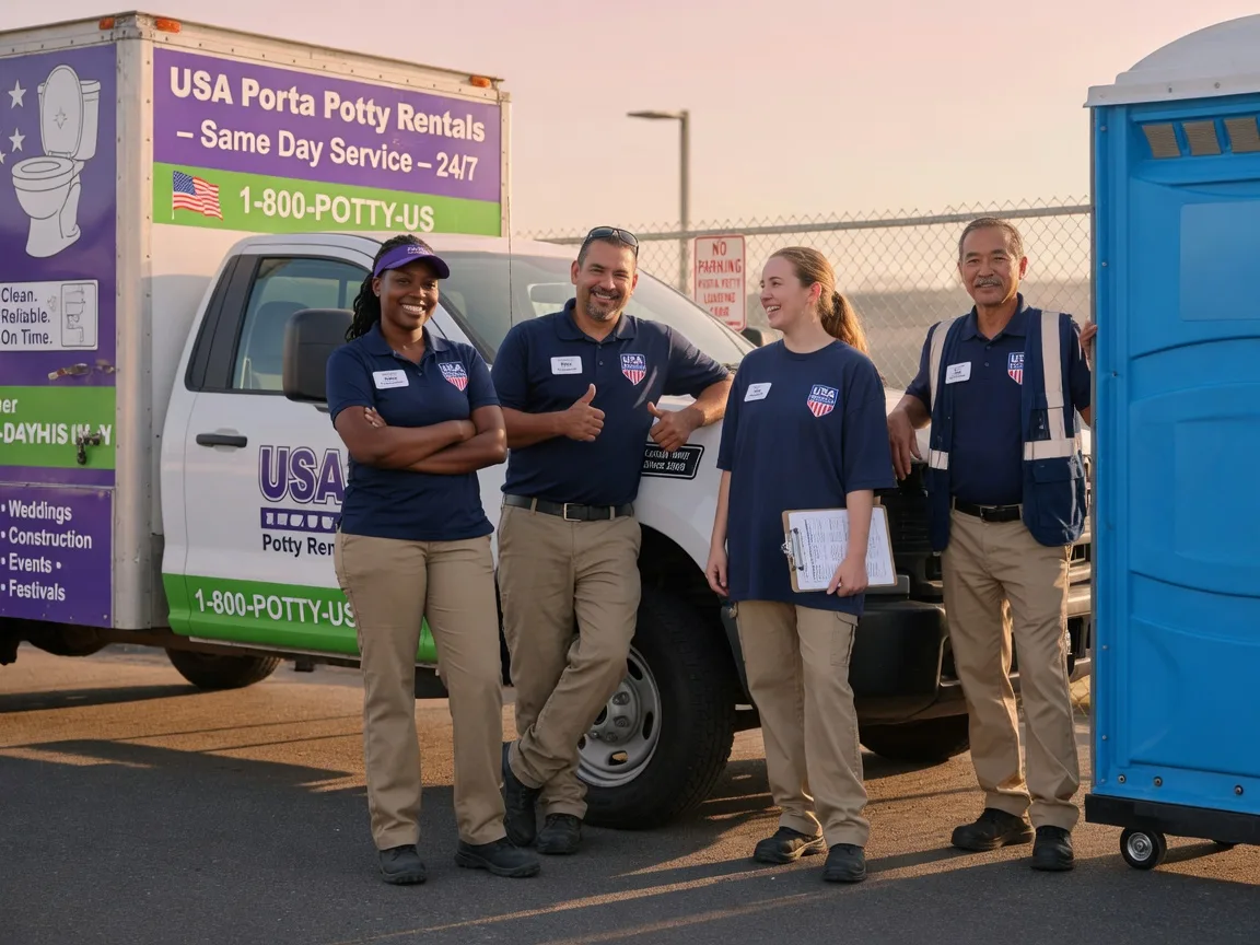 Porta Potty Rental company in Savoy, IL